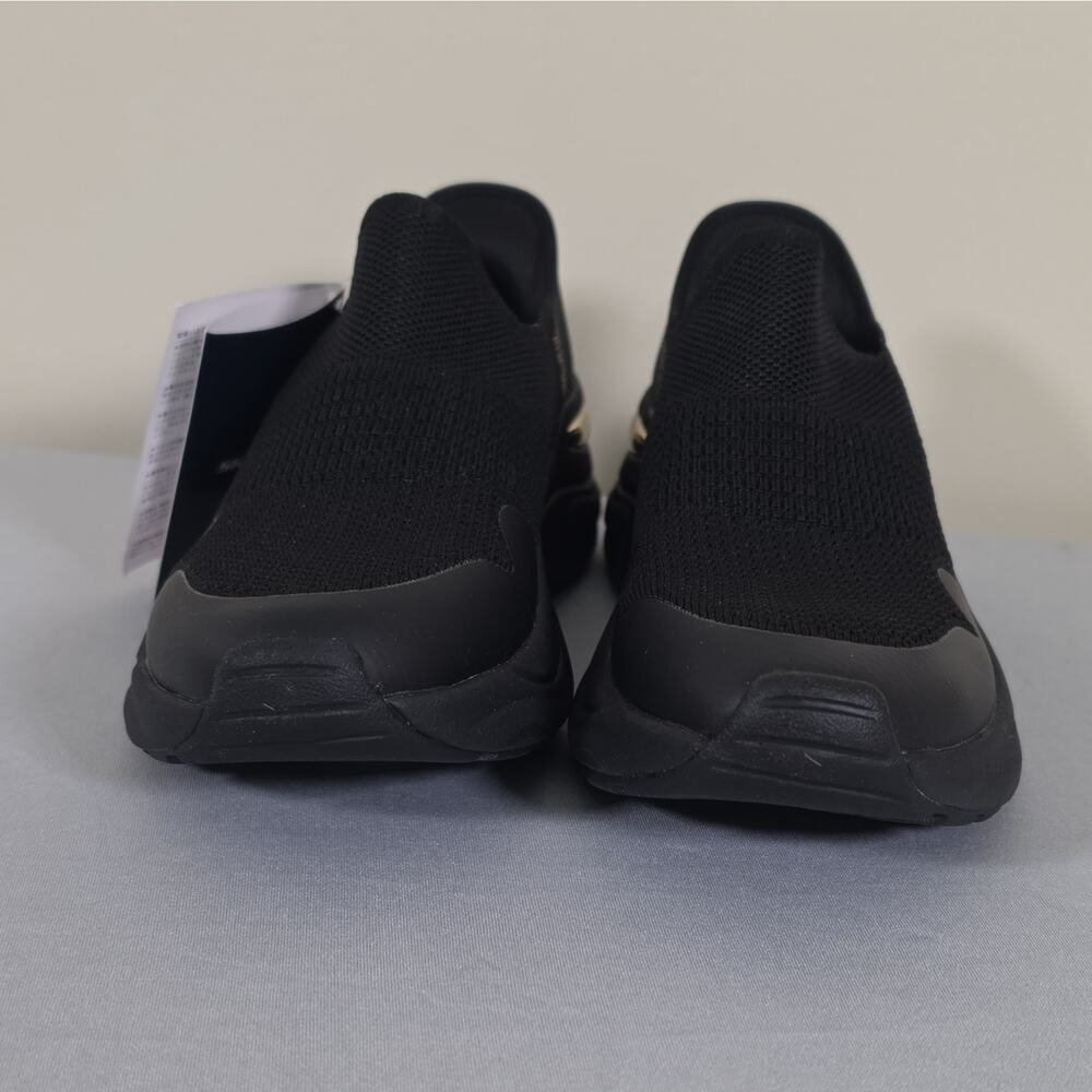 Skechers Mark Nason A-Wedge Hands Free Slip-Ins Women’s 7 Black Gold NIB - Picture 2 of 7